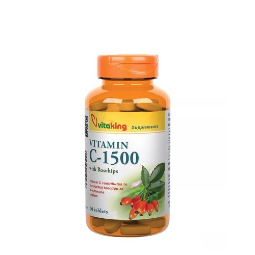 Vitaking Vitamin C-1500 With Rosehips (60 Tablets)