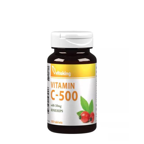 Vitaking Vitamin C-500 with Rosehips (100 Tablets)