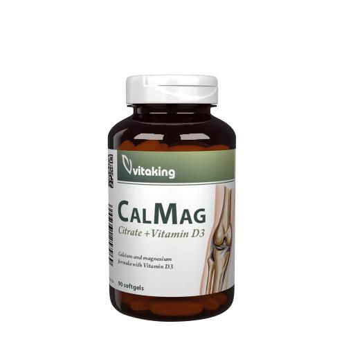Vitaking CalMag Citrate +Vitamin D3 (90 Softgels)