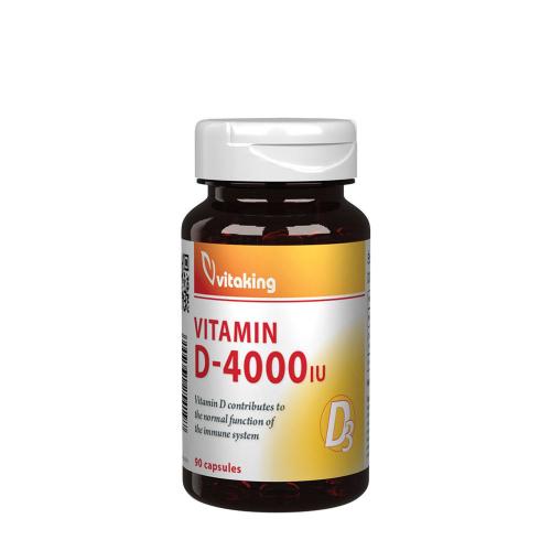 Vitaking Vitamin D-4000 (90 Capsules)