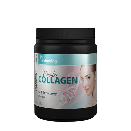 Vitaking Collagen Powder (330 g, Strawberry Pouch)