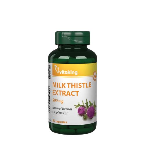 Vitaking Milk Thistle extract 500 mg  (80 Capsules)