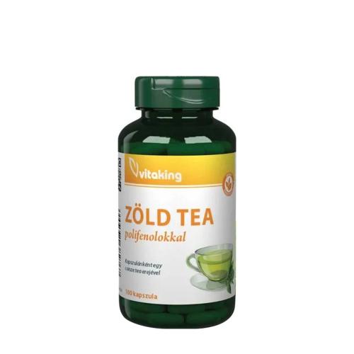 Vitaking Green Tea Extract with Polyphenols (100 Capsules)