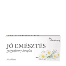   Vitaking Jó Emésztés - Herbal Complex For Digestive Support (30 Tablets)