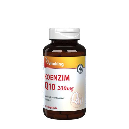 Vitaking Fermented Plant-Based Coenzyme Q10 200 mg (120 Capsules)