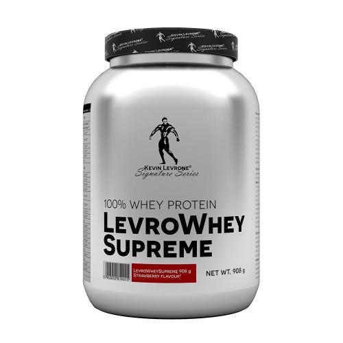 Kevin Levrone Levro Whey Supreme  (908 g, Strawberry Banana)