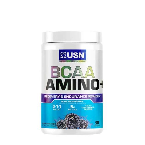 USN BCAA Amino+ (348 g, Blue Raspberry)