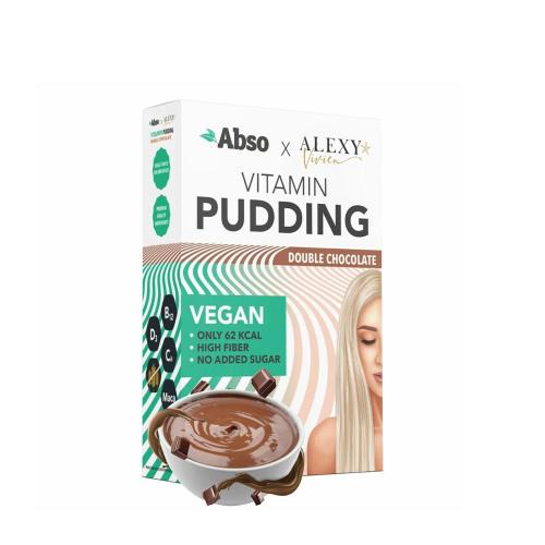 AbsoRICE Abso x Alexy Vivien Vitamin Pudding - Vegan Puding (450 g, Double Chocolate)