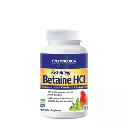 Enzymedica Betaine HCl (60 Capsules)