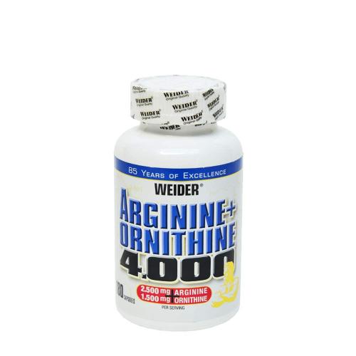 Weider Arginine + Ornithine 4000 (180 Capsules)