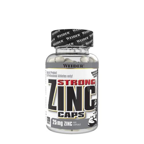 Weider Strong Zinc, 25mg  (120 Capsules)