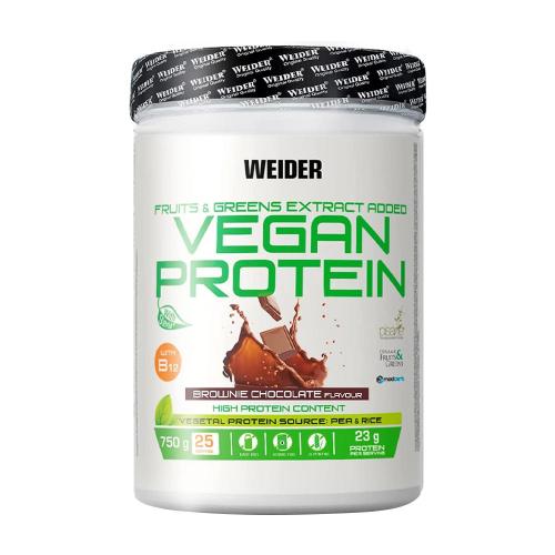 Weider Vegan Protein (750 g, Chocolate Brownie)