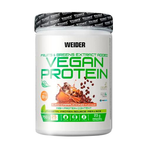 Weider Vegan Protein (750 g, Iced Cappuccino)