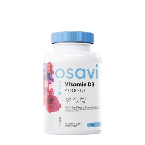 Osavi Vitamin D3 4000 IU (120 Softgels)