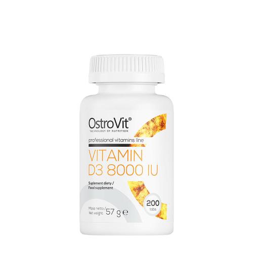 OstroVit Vitamin D3 8000 IU (200 Tablets)