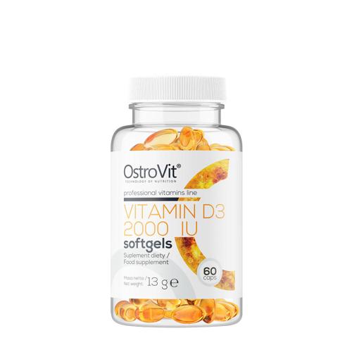 OstroVit Vitamin D3 2000 IU (60 Softgels)