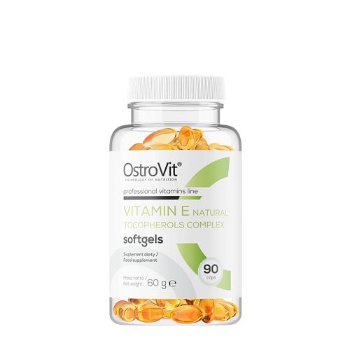 Vitamin E Natural Tocopherols Complex (90 Capsules)