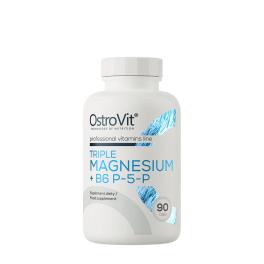 OstroVit Triple Magnesium + B6 P-5-P (90 Capsules)