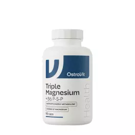 OstroVit Triple Magnesium + B6 P-5-P (90 Capsules)