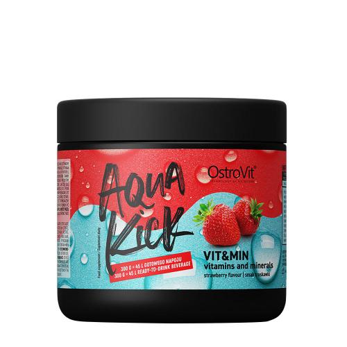 OstroVit Aqua Kick VIT&MIN - Strawberry (300 g)