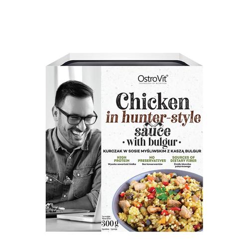 OstroVit Chicken dish in hunter-style sauce with bulgur (300 g)