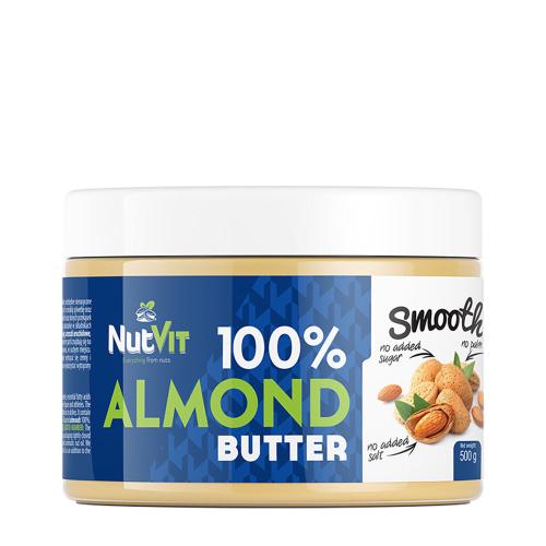 OstroVit Nutvit 100% Almond Butter (500 g, Smooth)