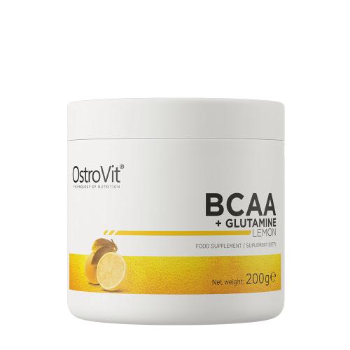 OstroVit BCAA + Glutamine (200 g, Lemon)