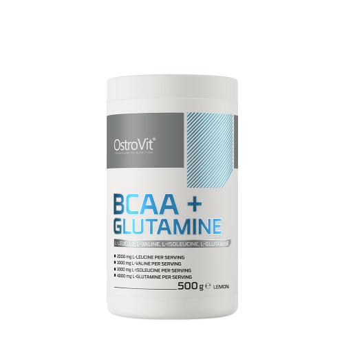 OstroVit BCAA + Glutamine (500 g, Lemon)