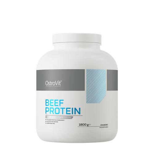 OstroVit Beef Protein (1800 g, Strawberry)