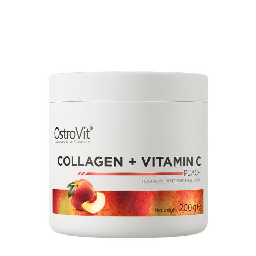 OstroVit Collagen + Vitamin C (200 g, Peach)