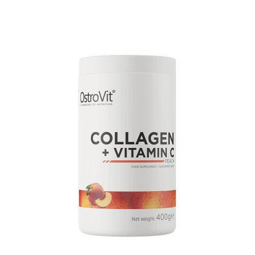 OstroVit Collagen + Vitamin C (400 g, Peach)