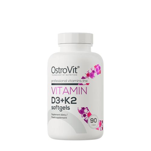 OstroVit Vitamin D3 + K2 (90 Capsules)