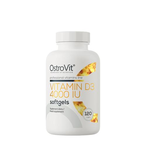 OstroVit Vitamin D3 4000 IU (120 Capsules)