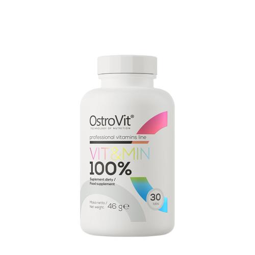 OstroVit 100% VIT&MIN (30 Tablets)