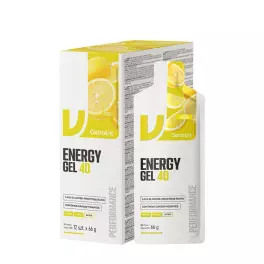 OstroVit Energy Gel 40 (12 x 66 g, Lemon)