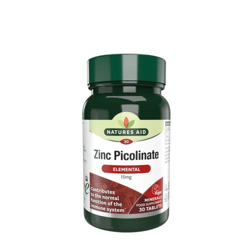 Natures Aid Zinc Picolinate 15 mg (30 Tablets)