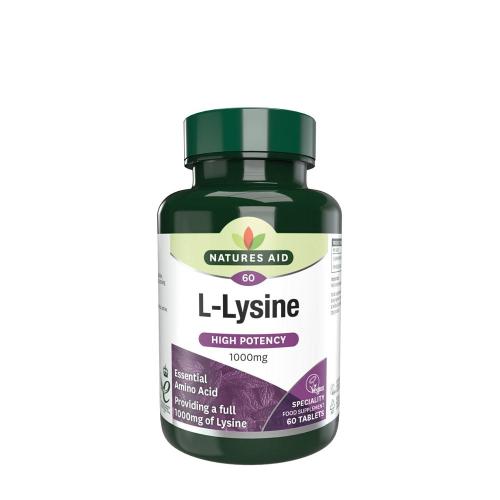 Natures Aid L-Lysine 1000 mg (60 Tablets)
