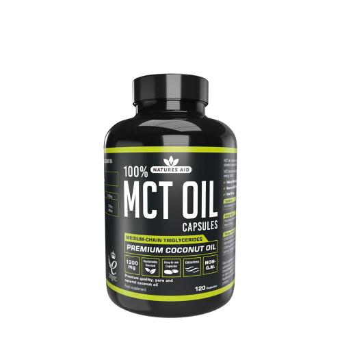 Natures Aid MCT Oil Capsules (120 Capsules)