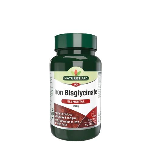 Natures Aid Iron Bisglycinate (90 Tablets)