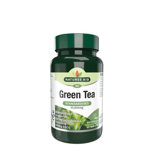 Natures Aid Green Tea 10,000mg (60 Tablets)