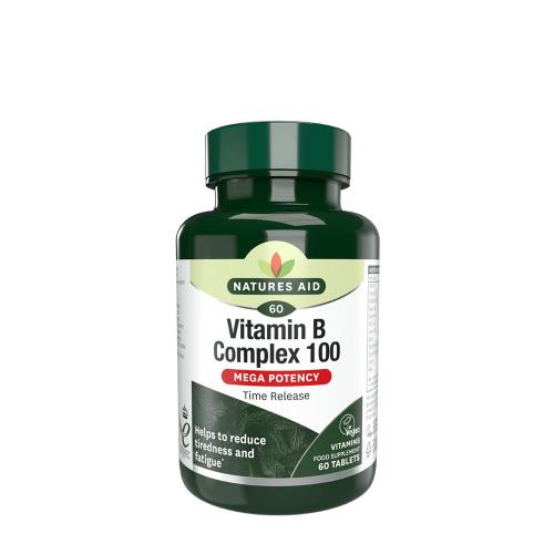 Natures Aid Vitamin B Complex 100 (60 Tablets)