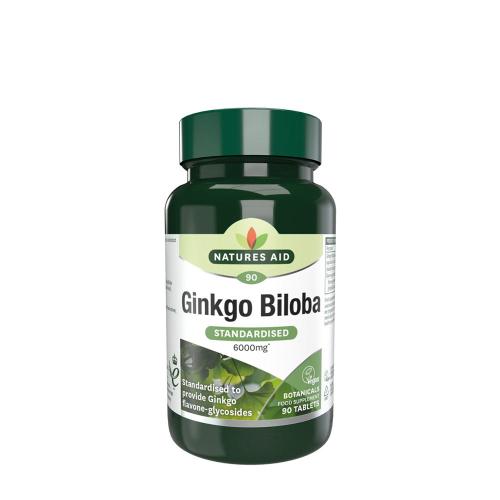 Natures Aid Ginkgo Biloba Standardised 120 mg (90 Tablets)