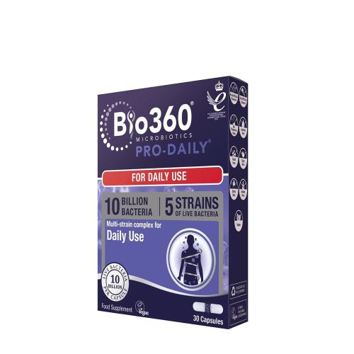 Natures Aid Bio360 Pro-Daily (10 Billion Bacteria) (30 Capsules)