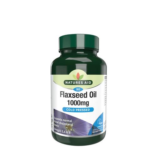 Natures Aid Flaxseed Oil 1000 mg (90 Softgels)