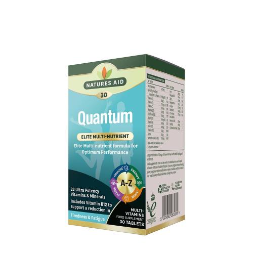 Natures Aid Quantum Multi-Vitamins & Minerals (30 Tablets)