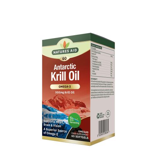 Natures Aid Antarctic Krill Oil 500 mg (60 Softgels)
