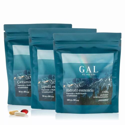 GAL Multivitamin - 90 adagos utántöltő (90 Servings)