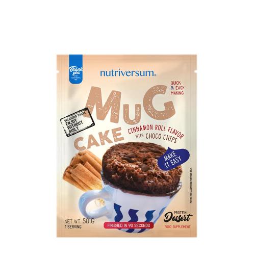 Nutriversum Mug Cake - DESSERT (50 g, Cinnamon Roll)