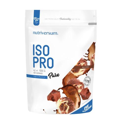 Nutriversum ISO PRO - PURE  (1000 g, Milk Chocolate)