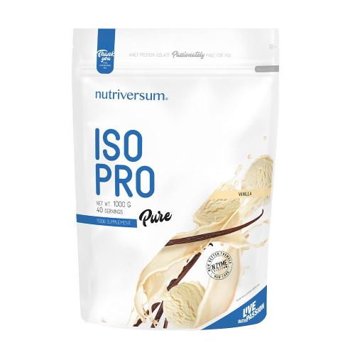 Nutriversum ISO PRO - PURE  (1000 g, Vanilla)